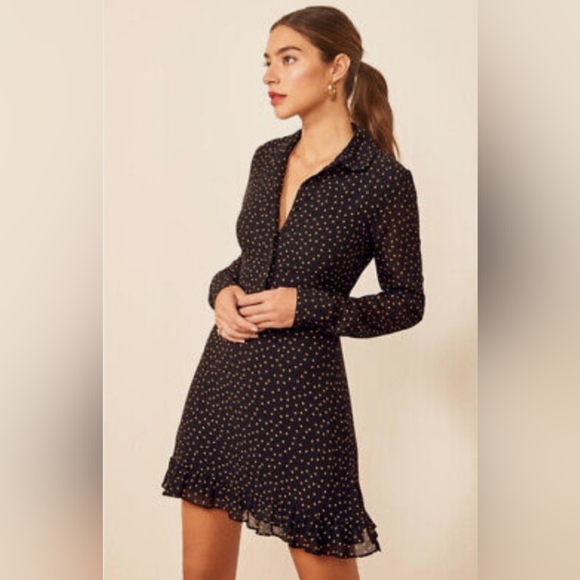 Reformation Lady Dot Dress - Picture 4 of 6